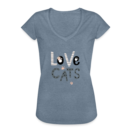 Women’s Vintage T-Shirt - vintage denim