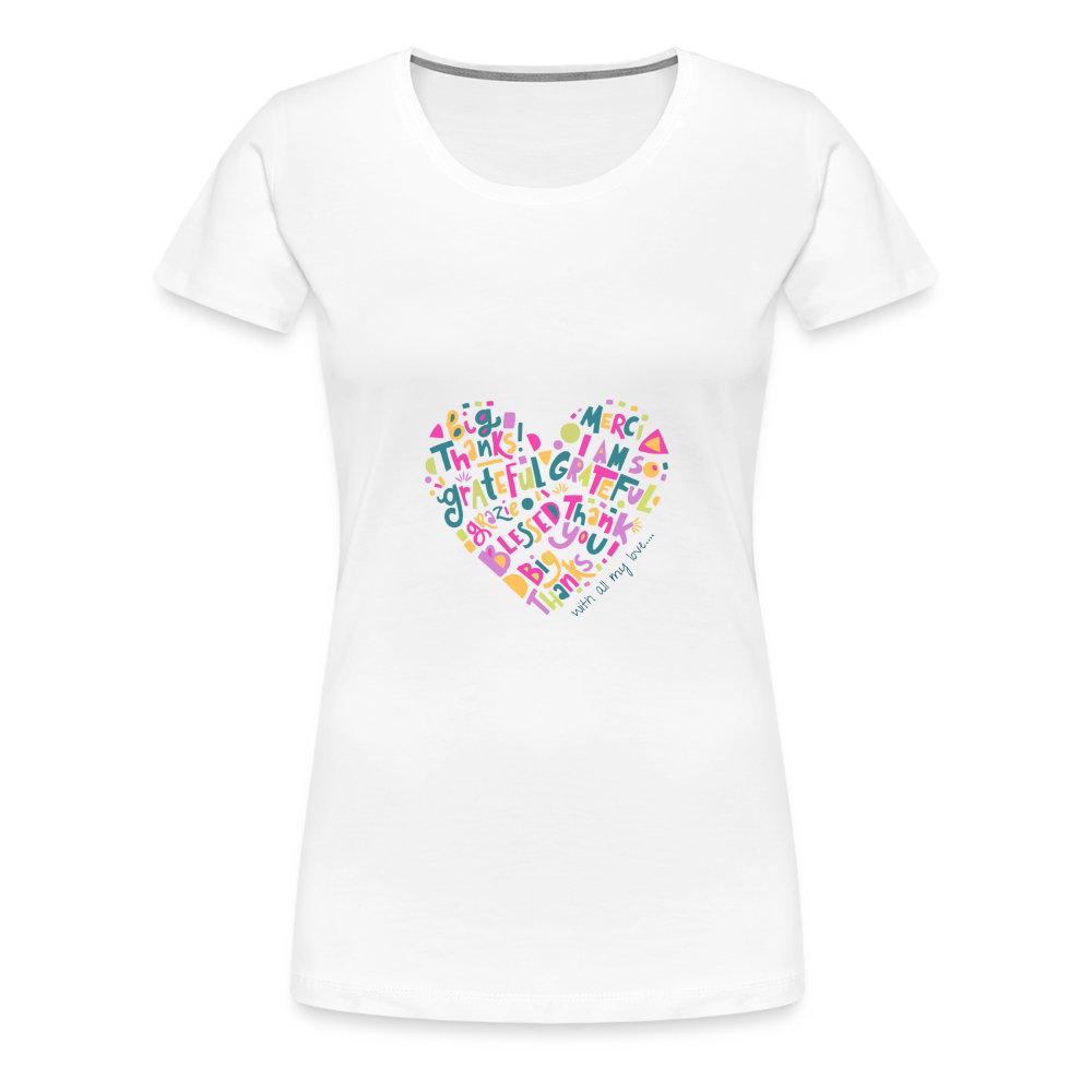 Women’s Premium T-Shirt - white