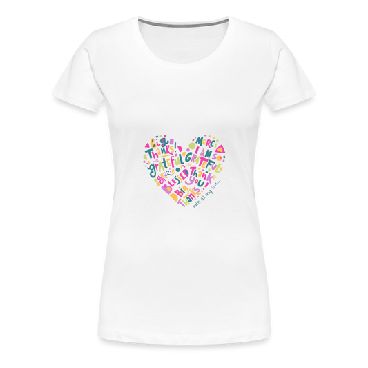 Women’s Premium T-Shirt - white