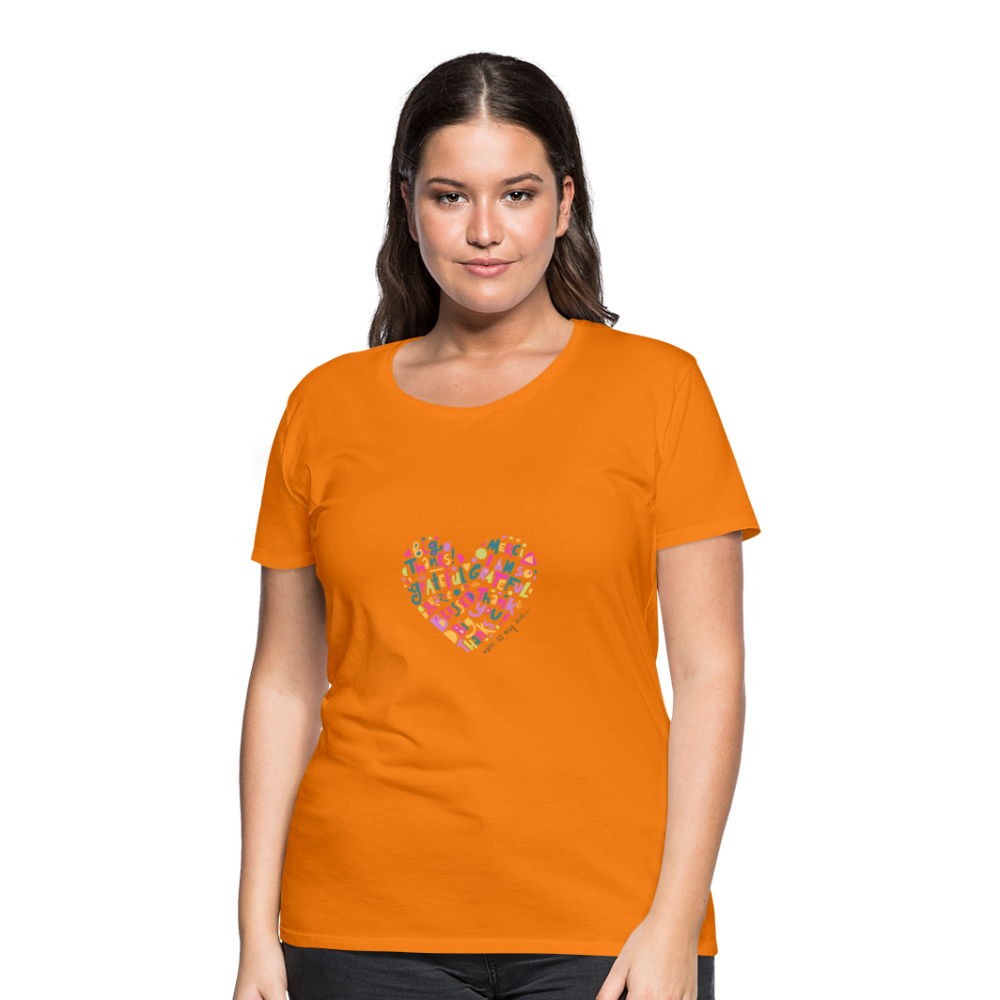 Women’s Premium T-Shirt - orange