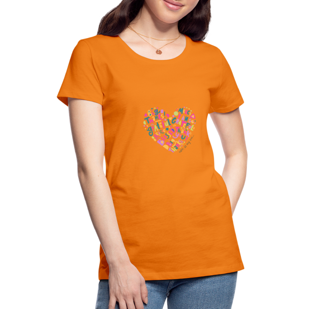 Women’s Premium T-Shirt - orange