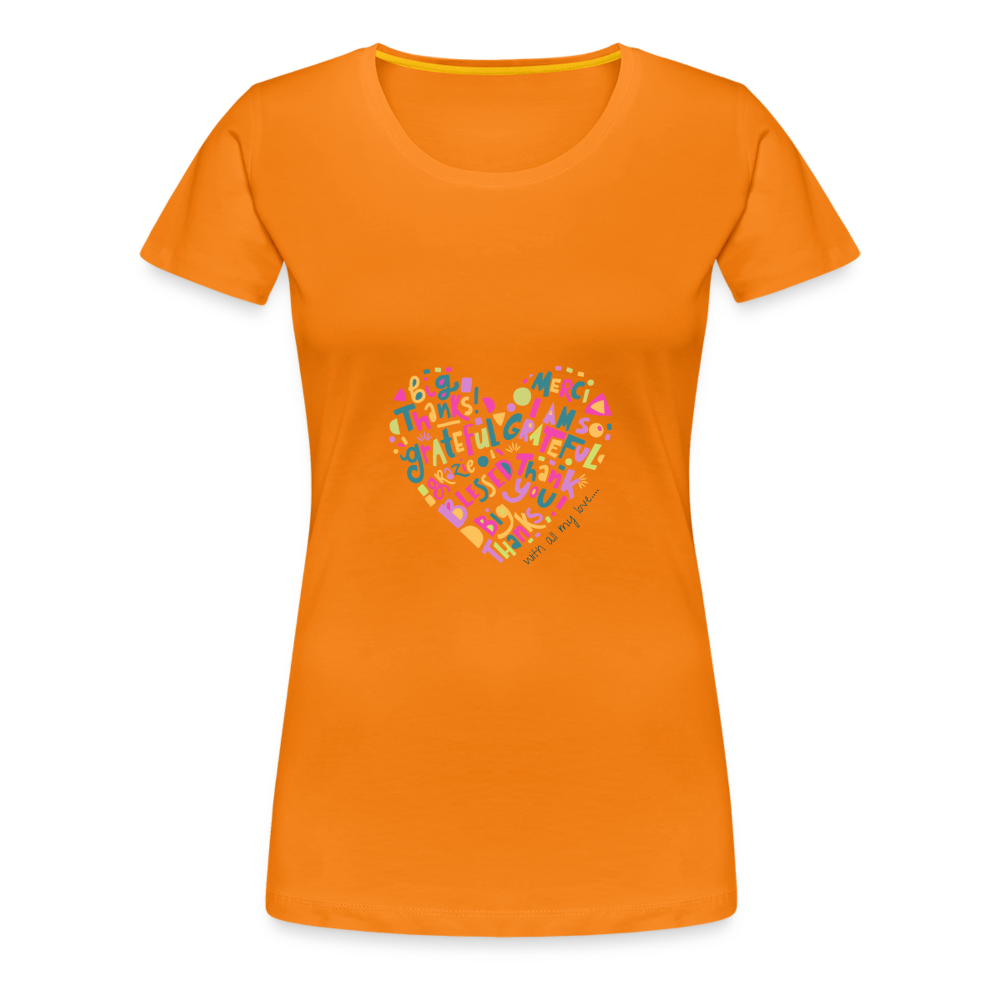 Women’s Premium T-Shirt - orange