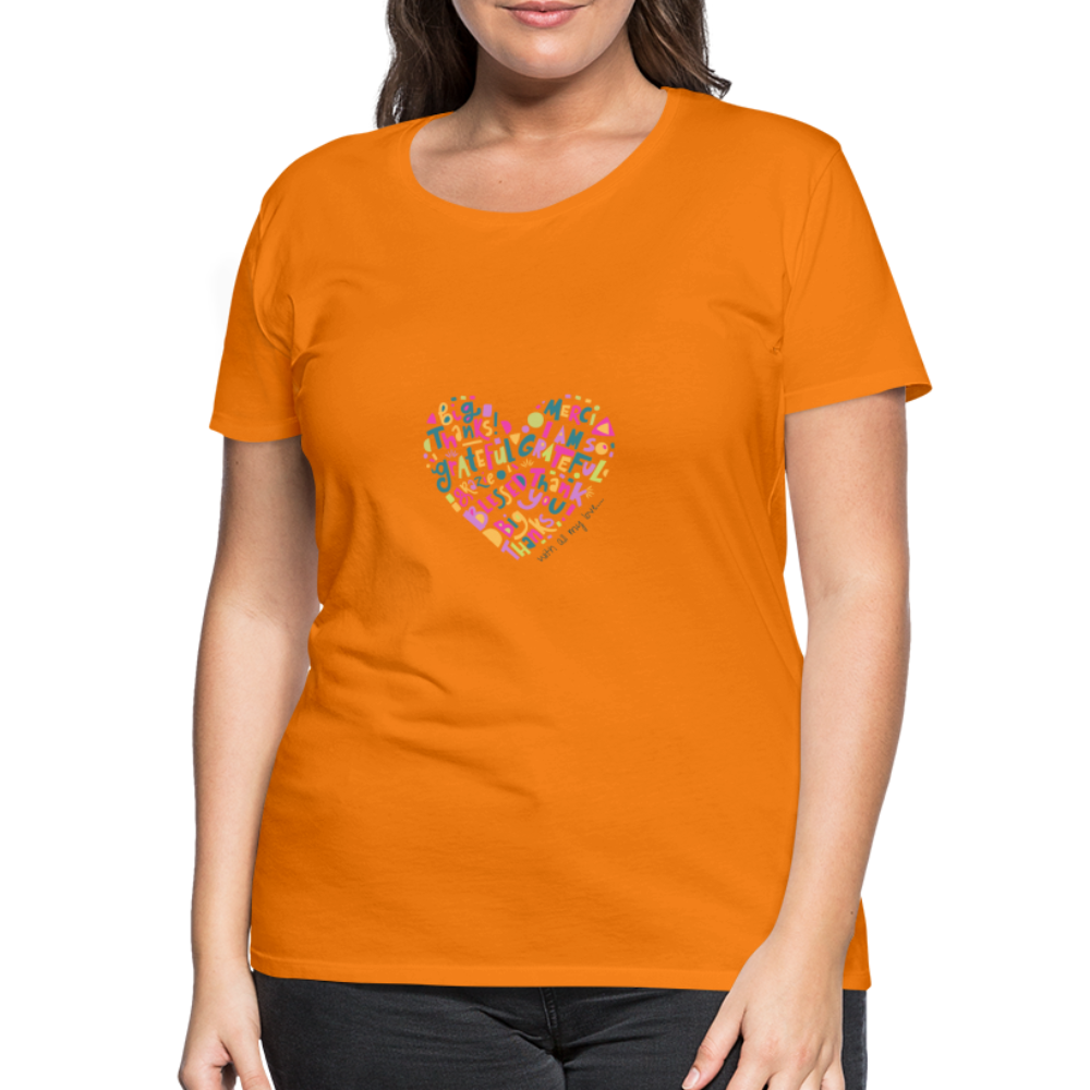 Women’s Premium T-Shirt - orange