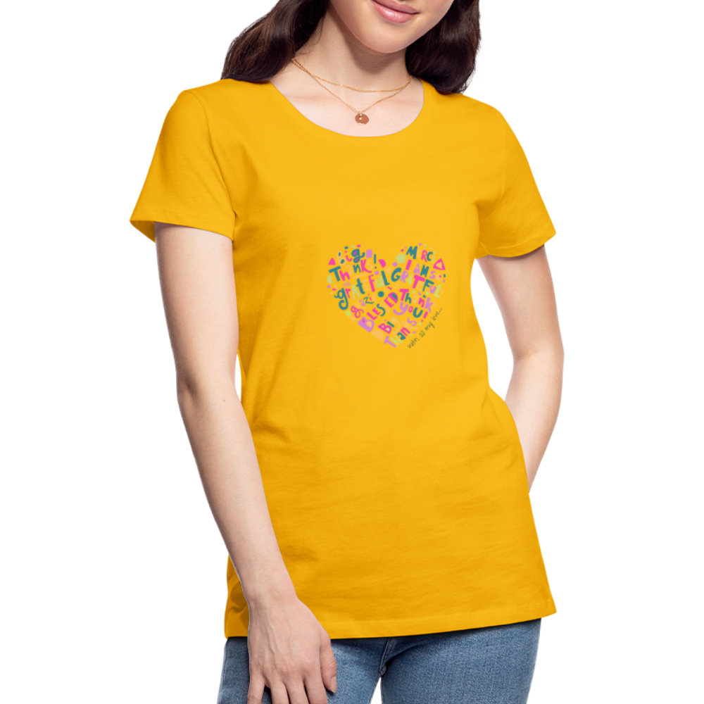 Women’s Premium T-Shirt - sun yellow